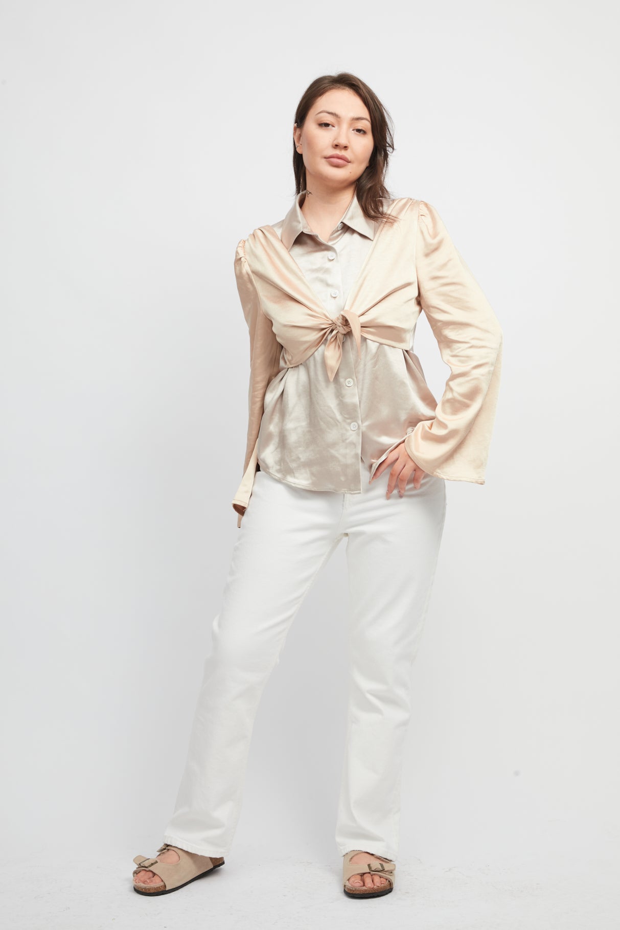 Champagne color dress shirt online