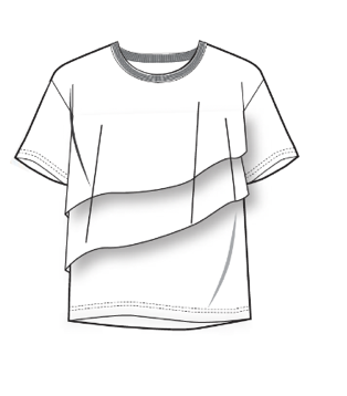 Three-Layer Tee